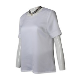 HL025 訂購白色酒店大堂制服 設計短袖員工制服 接待員制服 色丁布 酒店制服製造商 HL025 訂購白色酒店大堂制服 設計短袖員工制服 接待員制服 色丁布 酒店制服製造商